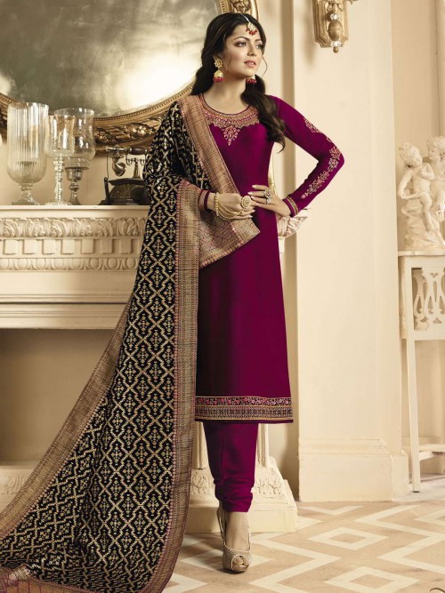 Drashti Dhami Style Wine Em...