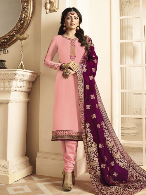 Drashti Dhami Style Pink De...