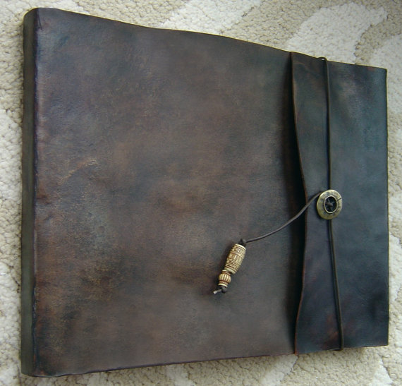 Large Refillable Leather Sk...