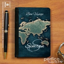 Bon Voyage Â© Personalized Passport Holder and Cover