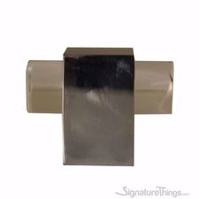 Modern Cube Lucite Pull - 3/4" D, Cabinet Knobs and Drawer Pulls 