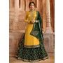 Drashti Dhami Satin Georgette Lehenga Style Suit
