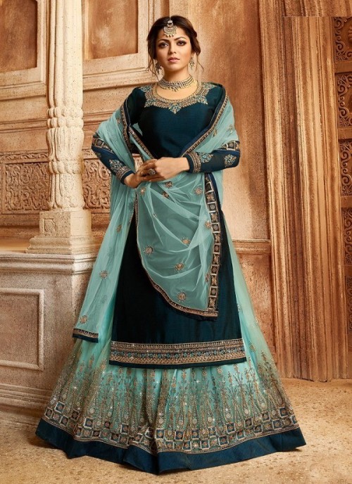 Drashti Dhami Satin Georget...