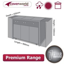 Rectangle Flat Top BBQ or Bar Table | 65cm Length