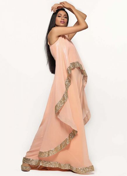 Diya Online - Long Peach Dress
