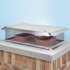 Shop and install Stainless Multi Flue Chimney Caps of size 11" x 14"