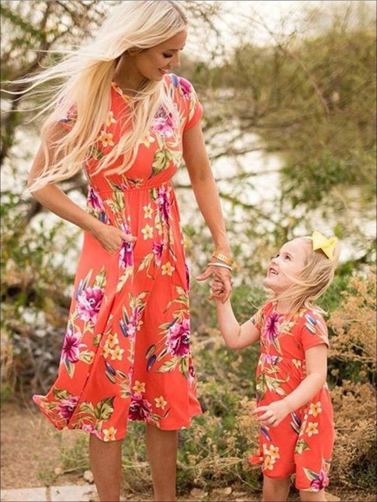 Mommy and Me Matching Flora...