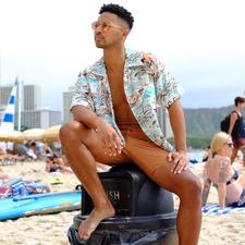 Men's Beachside Hawaiian Shirt