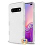 Samsung Galaxy S10 Plus S10  Silver Full Glitter TUFF Hybrid Case Cover :: CellPhoneCases.com