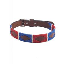 "Sam" Polo Leather Dog Collar - Width 1''