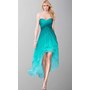 Pretty Sweetheart Ombre High Low Prom Party Dresses KSP412