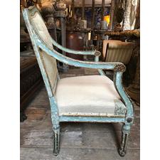 18th Century Italian Open Armchair