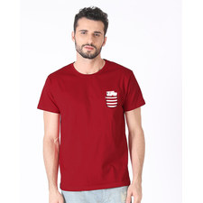 Pocket Poker Half Sleeve T-Shirt for Men