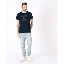 Shop Don't Even Fold Half Sleeve T-Shirt
