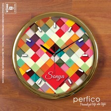 Georgia Â© Personalized Round Wall Clock