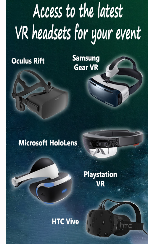 VR Headset hire