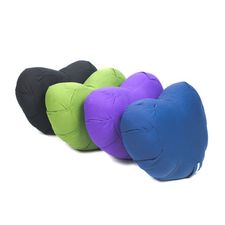 Crescent Meditation Cushion - Organic Cotton, Kapok Fill