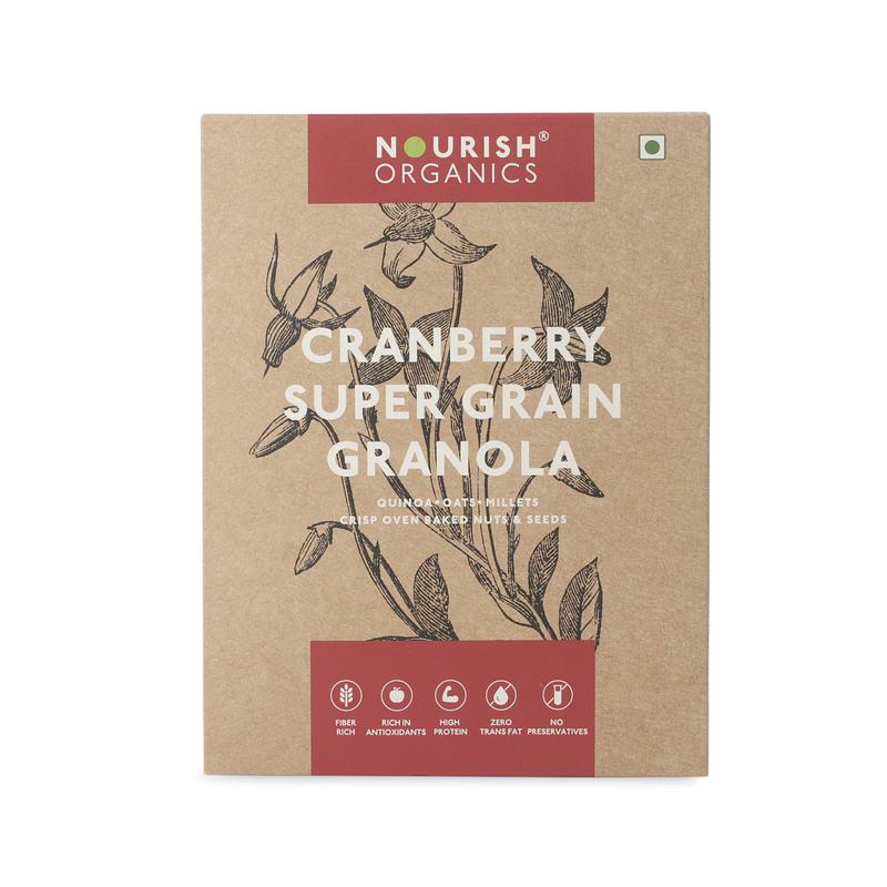Cranberry Super Grain Granola