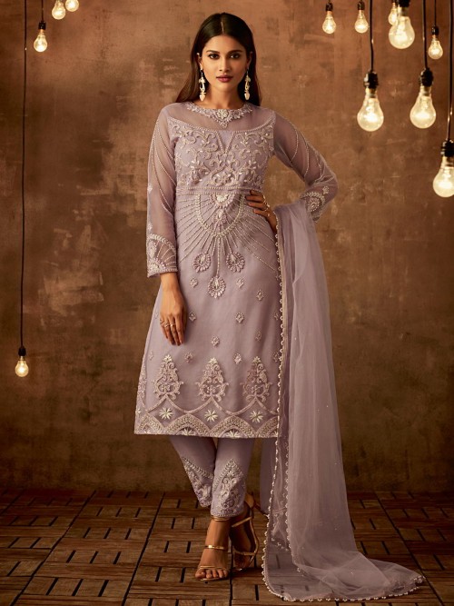 Marvellous Violet Net Strai...