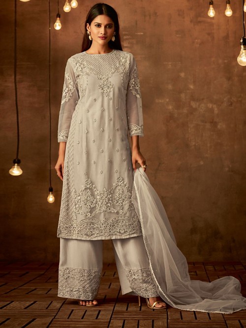 Outstanding Light Grey Net ...
