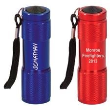 Engraved Personalized 3.5" LED Flashlight - Your Choice of Color and Design