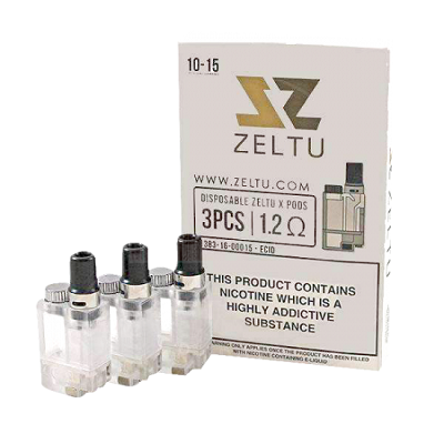 ZELTU X Replacement Pods - 3pc