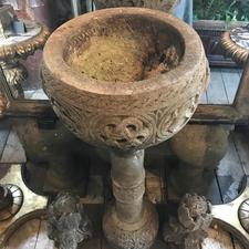 Large Early 20th Century Bird Bath