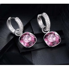 Crystals Color Plated Charm