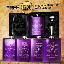 Get engraved hip flask