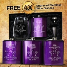 Buy personalised hip flasks