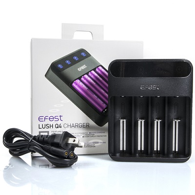 Efest LUSH Q4 LED Charger