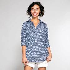 Buy Kos Navy Poet Shirt Online