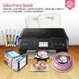 Icinginks Edible Photo & Image Printer Art Package – Bundle contains Canon Edible Ink Printer, Edible Ink Cartridges, Wafer Paper, Frosting Sheets, and Set of 5 Standard Tip Edible Ink Markers