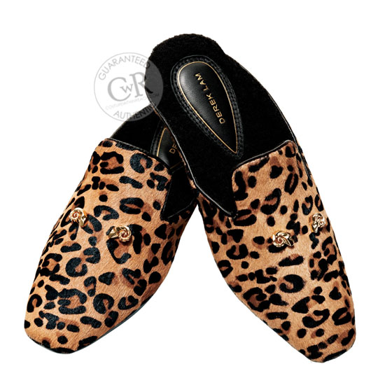 DEREK LAM Cheetah Slippers