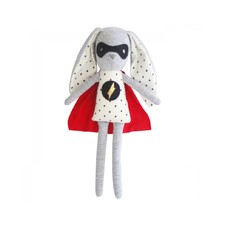 Super Hero Bunny Toy Rattle