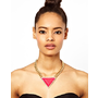 ASOS Curb Chain Triangle Necklace
