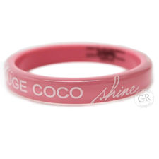 CHANEL Rouge Coco Shine Novelty Pink Bangle
