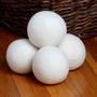 Fabric Softening Alpaca Wool Laundry Dryer Balls - Hypoallergenic, No Chemicals, No Dyes - Alpacas of Montana