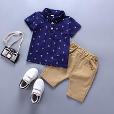 Anchor print infant clothing set - beginnings-lifestyle