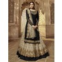 Drashti Dhami Black Georgette Lehenga Style Suit