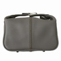 TODS Gray Miky Cosmetic Clutch Case