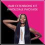Knockout Hair Extensions Kit