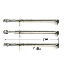 3 Pack Replacement Stainless Steel Tube Burner for Jenn Air, Great Outdoors