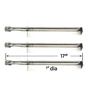 3 Pack Replacement Stainless Steel Tube Burner for Jenn Air, Great Outdoors