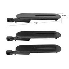 3 Pack Cast Iron Burner Replacement for Gas Grill Models by BBQ Galore Grand Endeavor ZG0521, GE3BSSLP