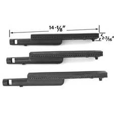 3 Pack Cast Iron Burner Replacement for Gas Grill Models Uniflame SG380-2, SG380, GBC772W-C