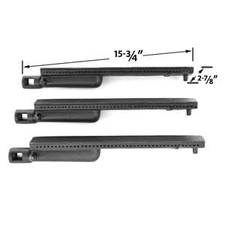 3 Pack Cast Iron Burner Replacement for Gas Grill Models by Bull 47628, 47629, Angus 4, Bramha 5 and Aussie 