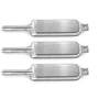 3 Pack Stainless Steel Burn...