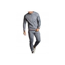 Grey Pop Blue Custom Tracksuit Manufacturer & Wholesaler In USA