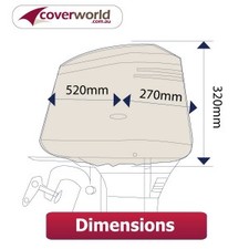 Outboard Motor Cover - Cowling up to 15HP